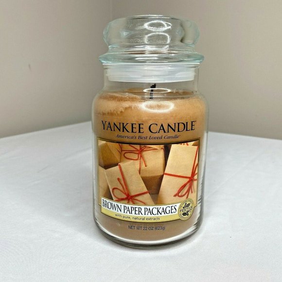 Yankee Candle Brown Paper Packages 22 oz. Jar